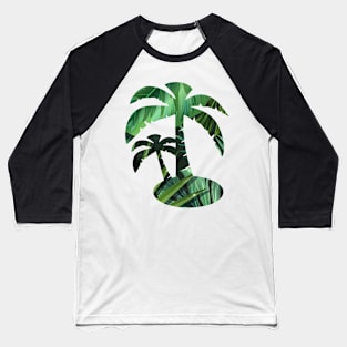 palm tree tropical Baseball T-Shirt